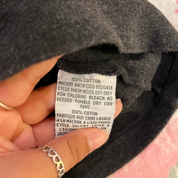 Eileen Fisher Grey Turtleneck Cotton size Petite Small - Picture 5 of 7